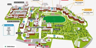 地图学校里昂