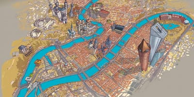 地图里昂船