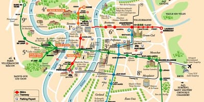 地图徒步旅游地图